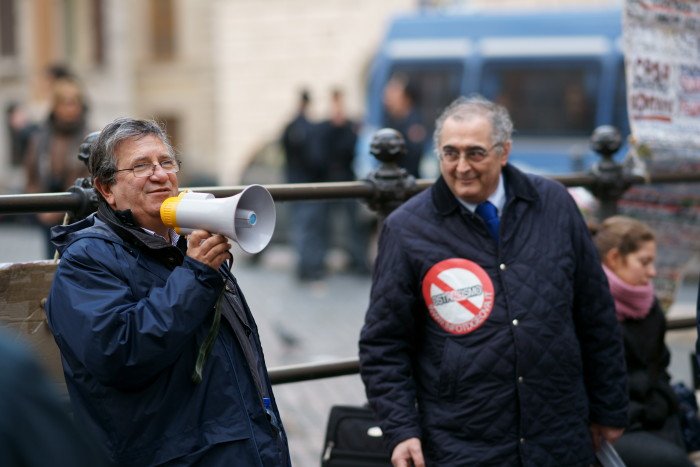 Rome - December 1st demonstration against Jehovah's Witnesses