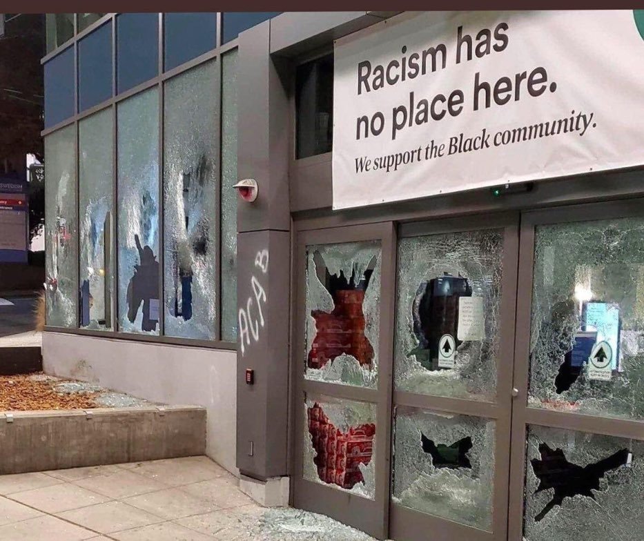 Rita Panahi on Twitter: "Woke signage won't save you from the woke mob.… "