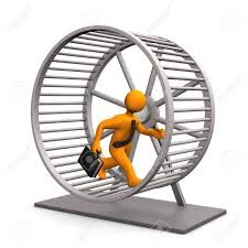 Image result for businessman in hamster wheel