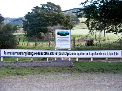 The longest place name in the world