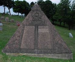 Image result for russell pyramid tombstone