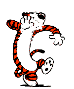 Hobbes Grooving Dance