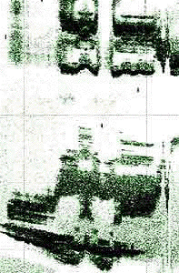 Cuban side scan sonar image