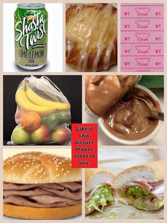 Back in the day :) I remember when I was part of the sandwich preparation line and volunteered in the cafeteria!  We loved it!!!