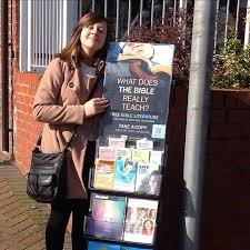 Image result for jehovahs witness literature cart