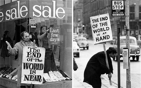 Image result for the end is nigh