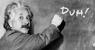 Image result for Einstein Duh