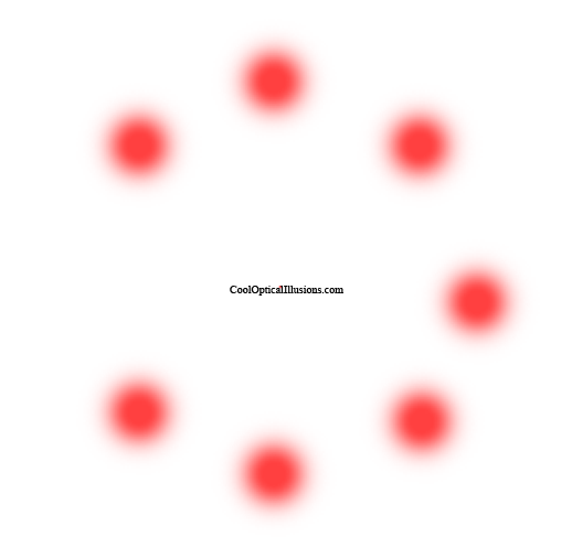 disappearing spots illusion