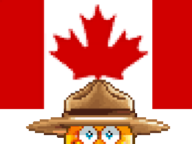 RCMP with Flag