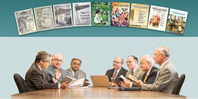 Watchtowers from the 1800âs until the present; the Governing Body today
