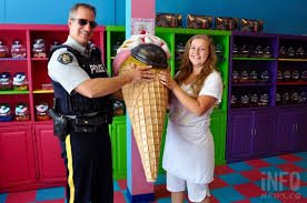 Image result for rcmp giving out ice cream