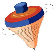 Premium Vector | Spinning top