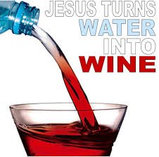 Image result for Jesus water into wine