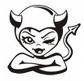she devil black white