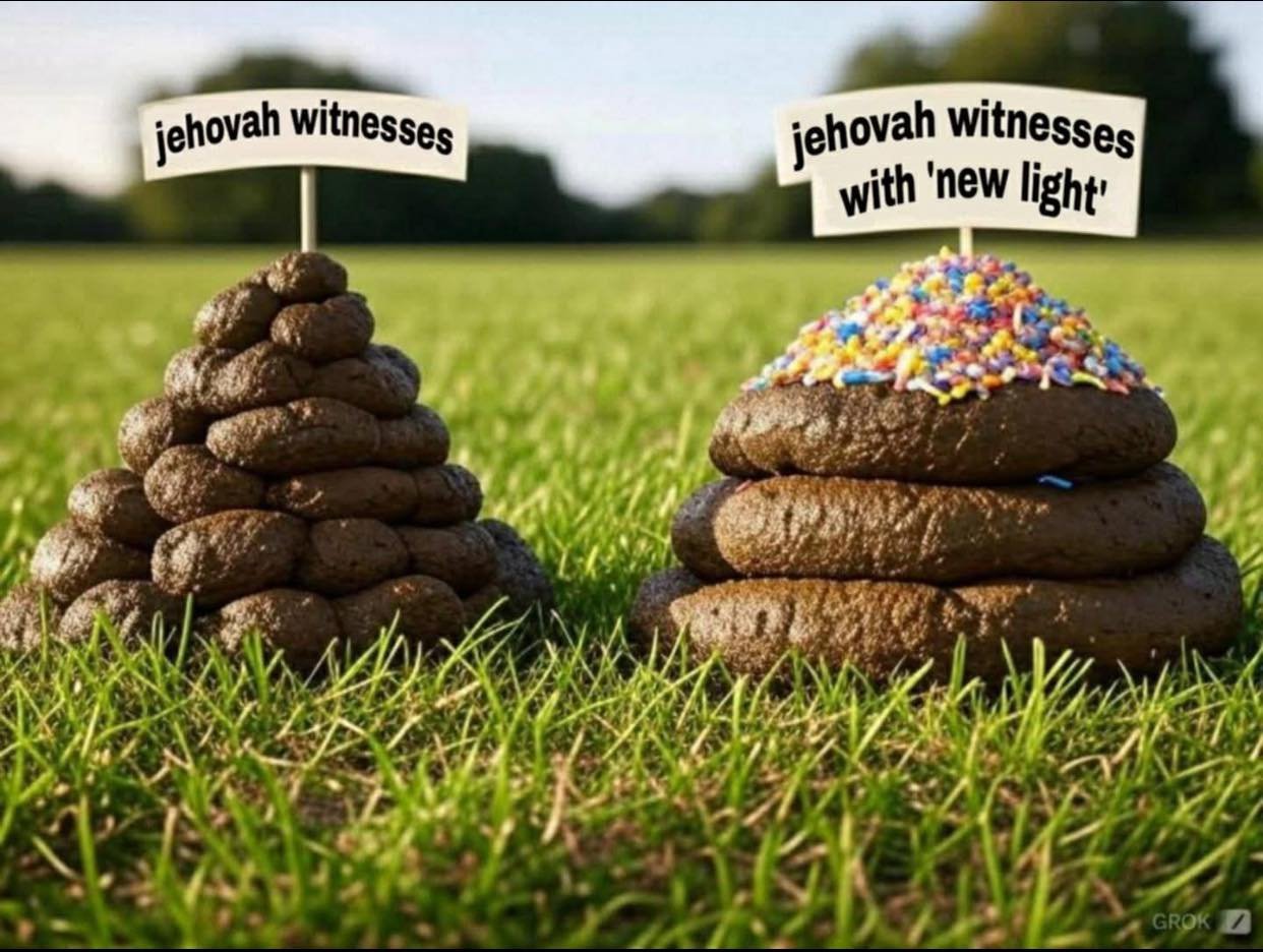 May be an image of text that says 'jehovah jehovahwitnesses witnesses jehovah witnesses with 'new light''