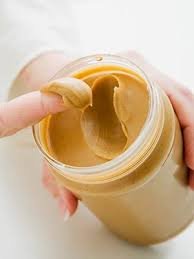 Image result for Eating peanut butter with fingers