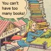 too many books