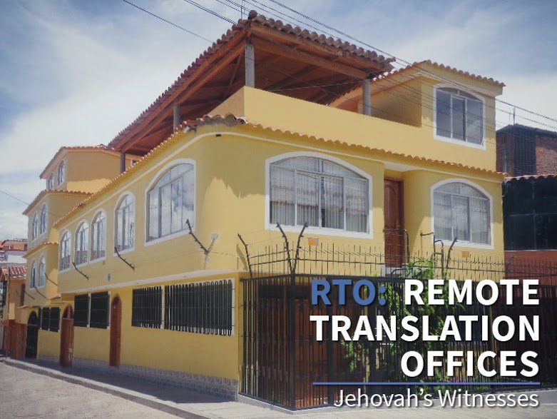 Peru: Ayacucho/Huamanga Remote Translation Office (RTO) (Remota de Traducción) of Jehovah's Witnesses