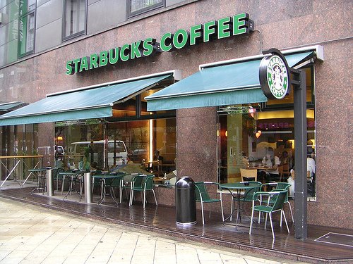 Starbucks - Somewhere in Osaka by Marco Luthe.