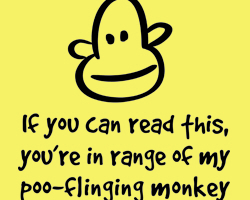 poo monkey