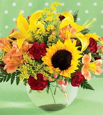 Autumn's Majesty Bouquet with FREE Vase