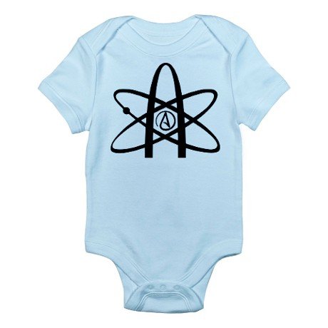 Atheism Symbol Infant Bodysuit