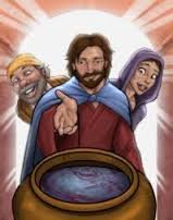 Image result for Jesus water into wine