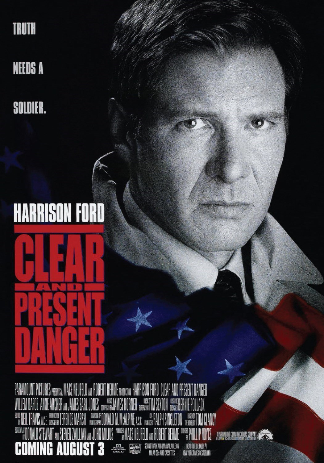 Image result for clear and present danger poster