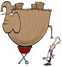Image result for Mammoth on bbq
